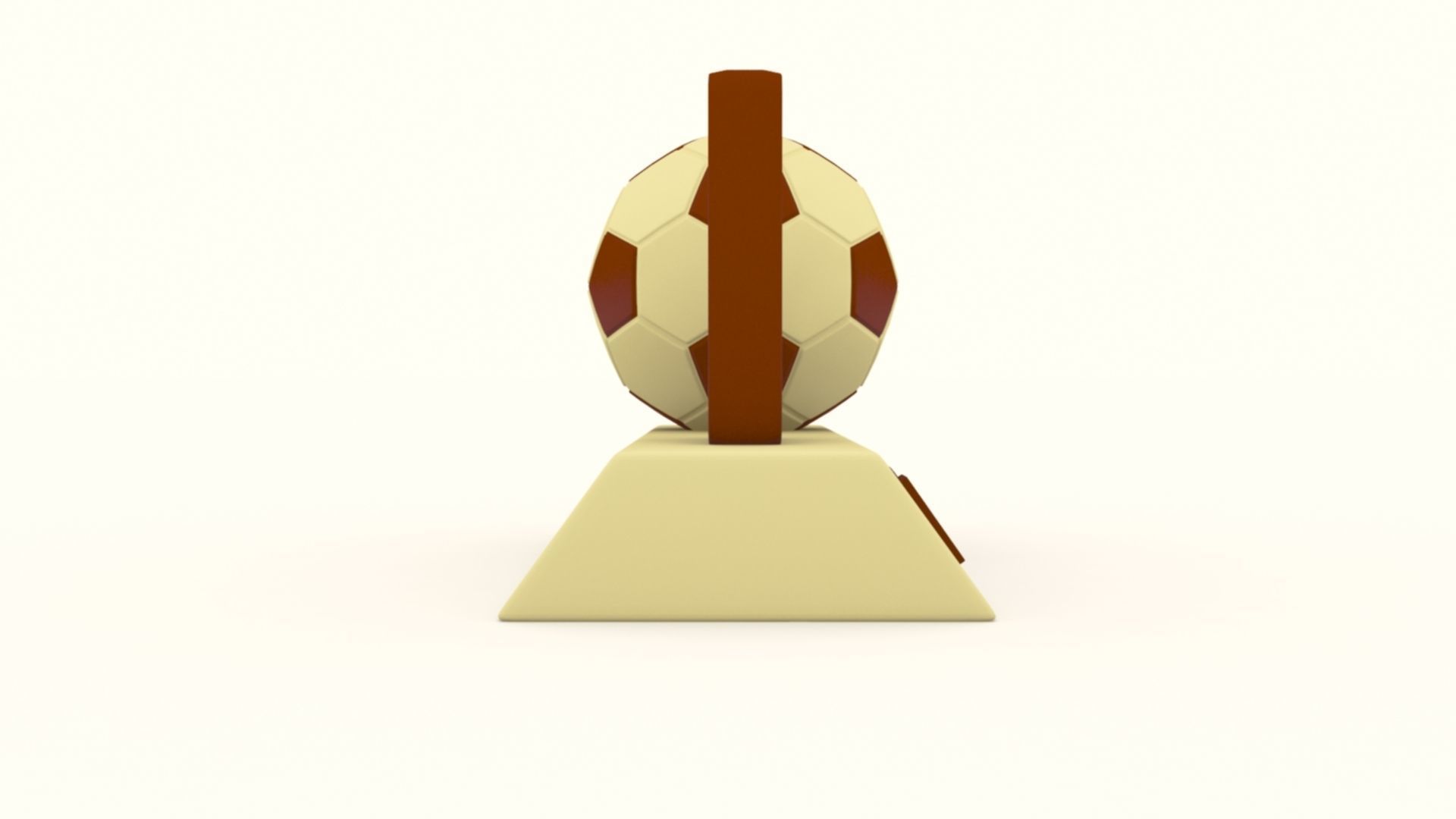 B for Ball Model 3D print model_5