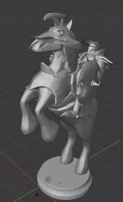 Dota 2 - Chaos Knight Chess Figure Free 3D print model_0