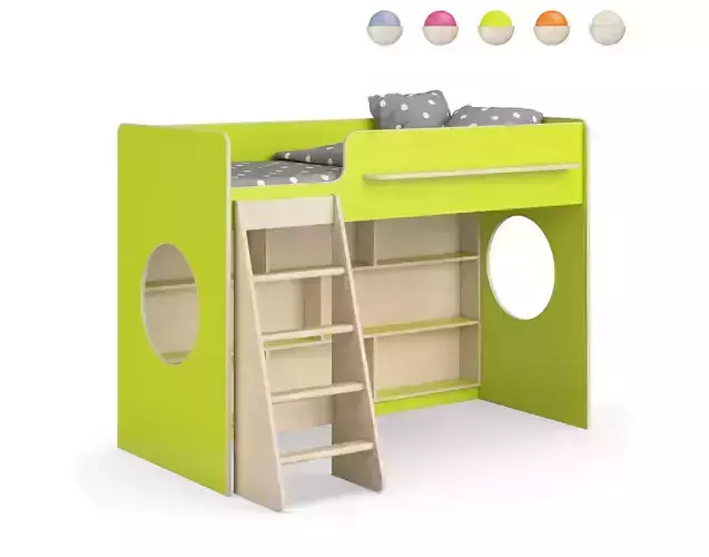 Legenda K26 with LP25 childrens modular bed 3D model