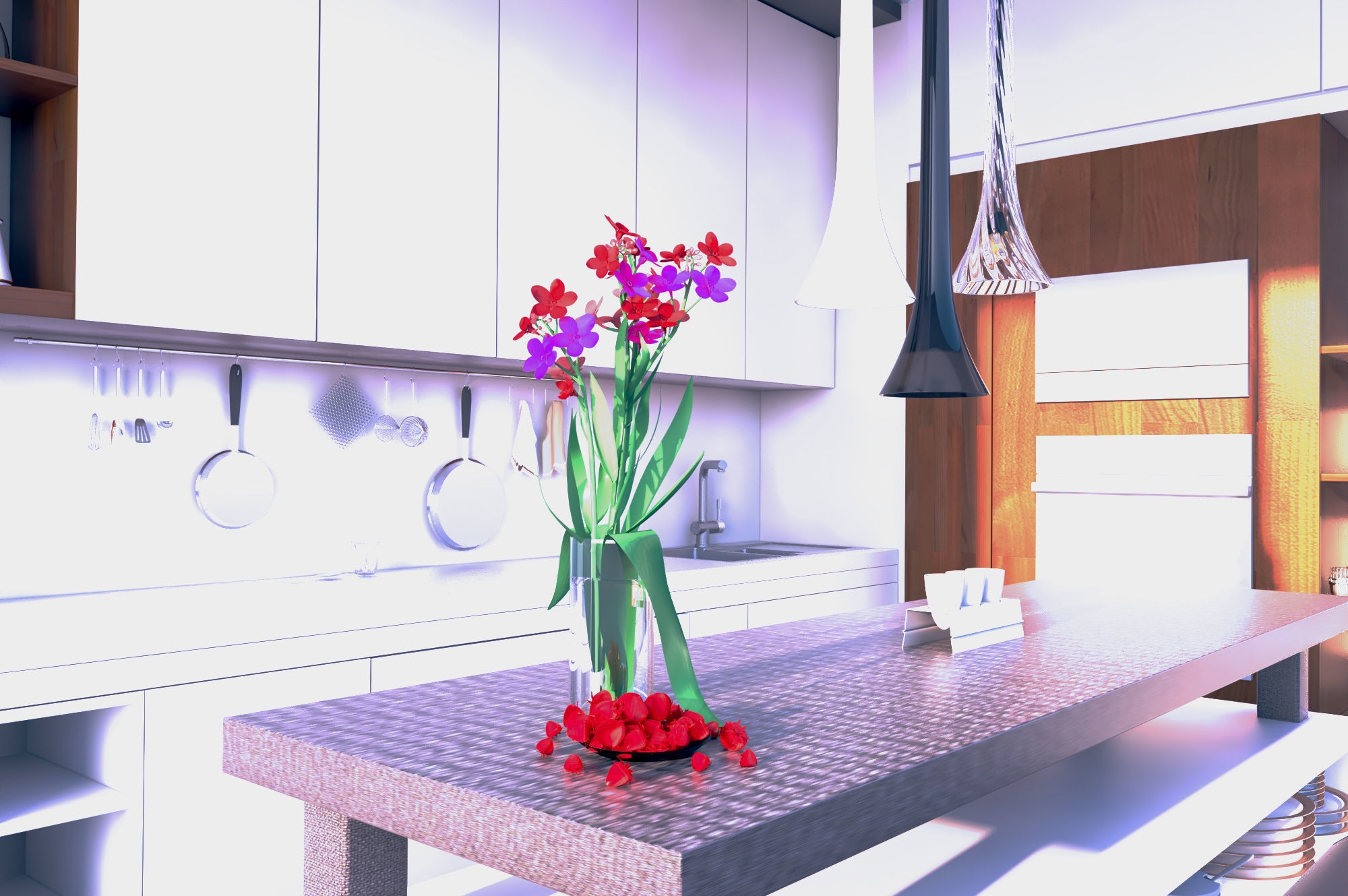 Cool Kitchen 3D model_3