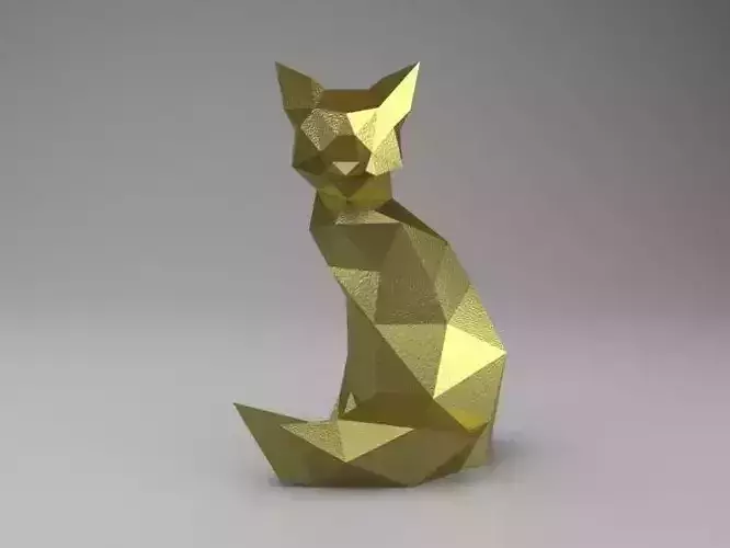 Modern Sculpture of Fox