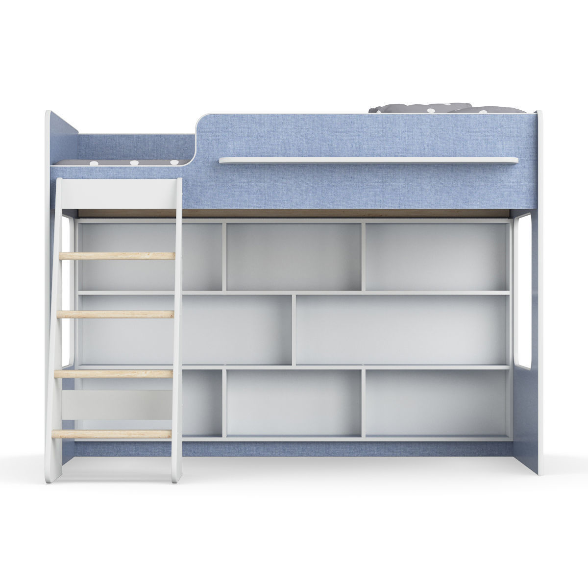 Legenda K26 with LP25 white childrens modular bed 3D model_2