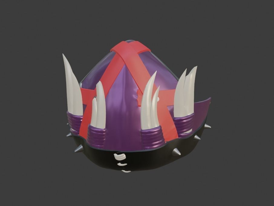 Mileena mask from Mortal Kombat 11  - Predator from Nijul 3D print model_4