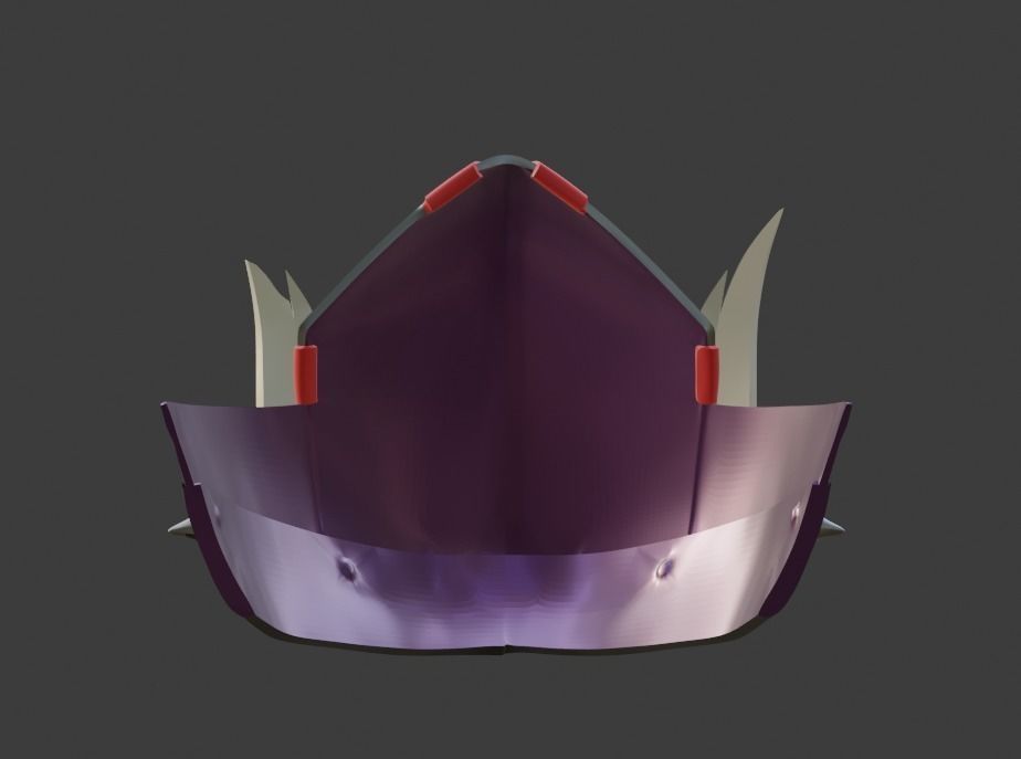 Mileena mask from Mortal Kombat 11  - Predator from Nijul 3D print model_7