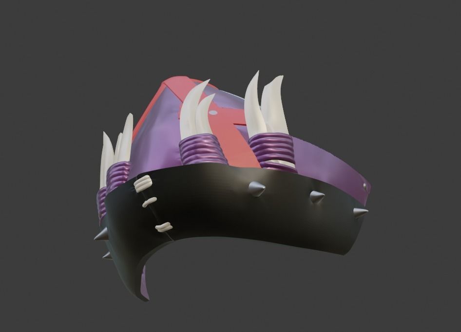 Mileena mask from Mortal Kombat 11  - Predator from Nijul 3D print model_6