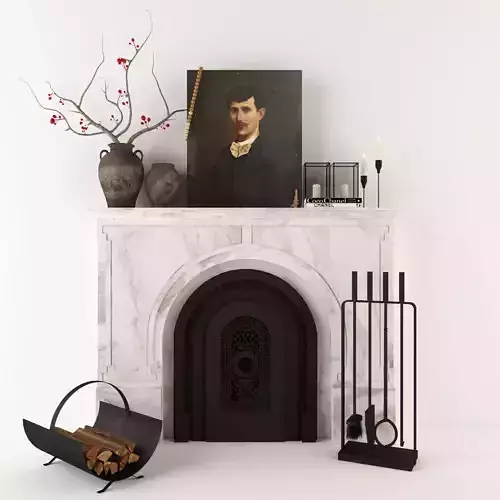 Decorative fireplace