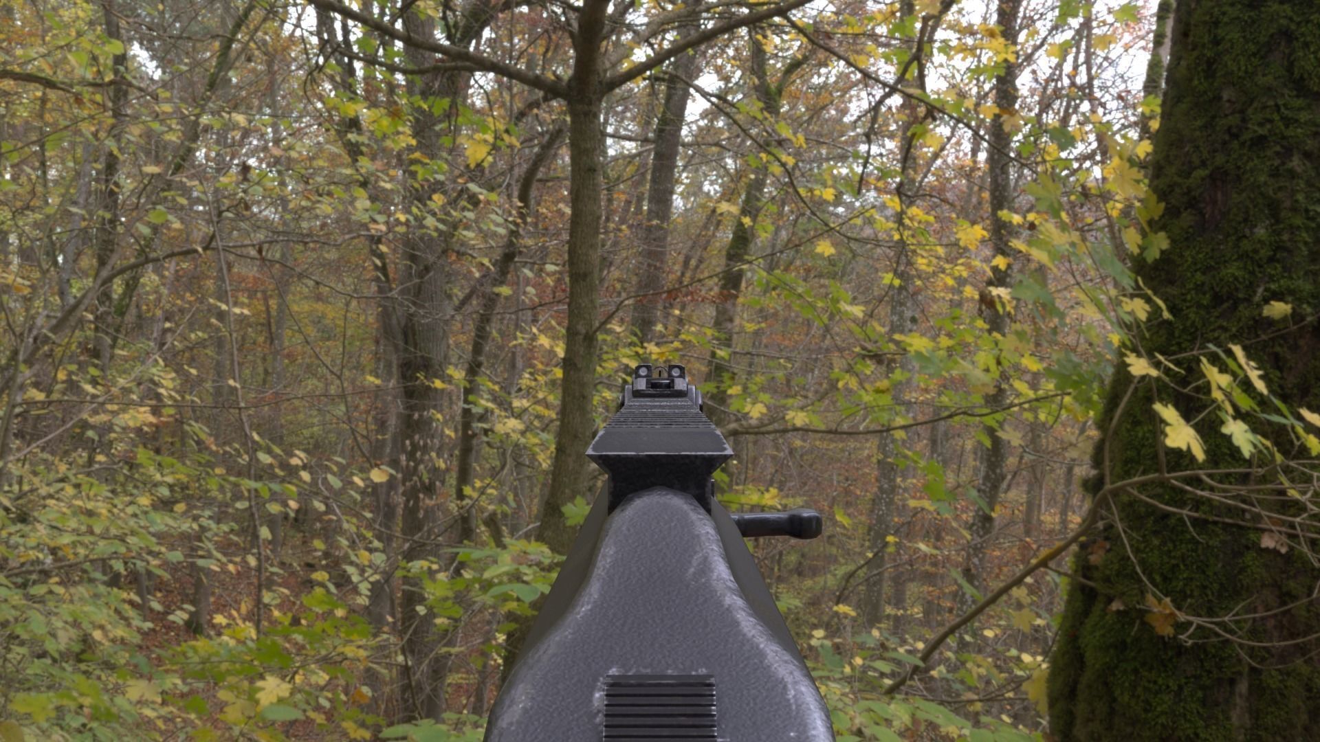 ASR-18 Camouflaged SVD Based Sniper Rifle Low-poly 3D model_16