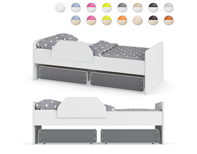 Legenda K27 childrens bed 3D model