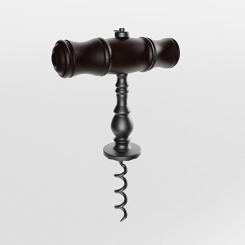 Victorian Corkscrew 3D model