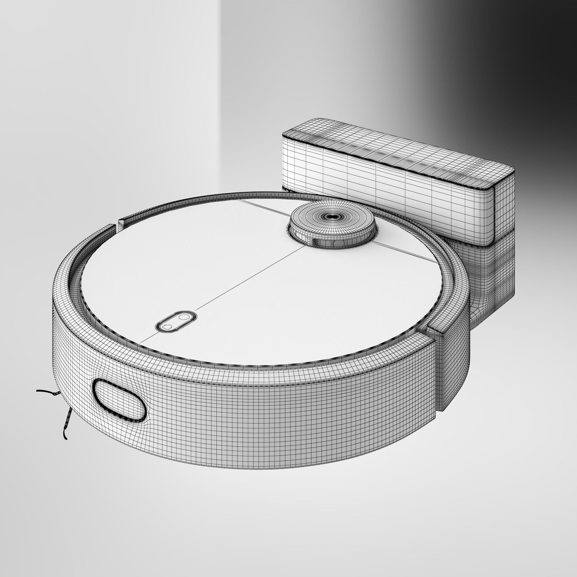 Mi Robot Vacuum Black 3D model_10