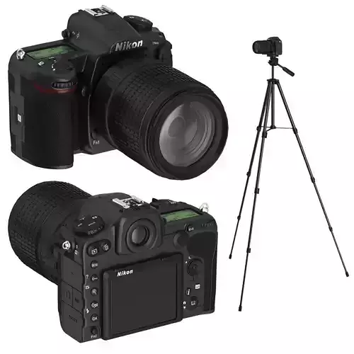 Nikon D500  on a crank