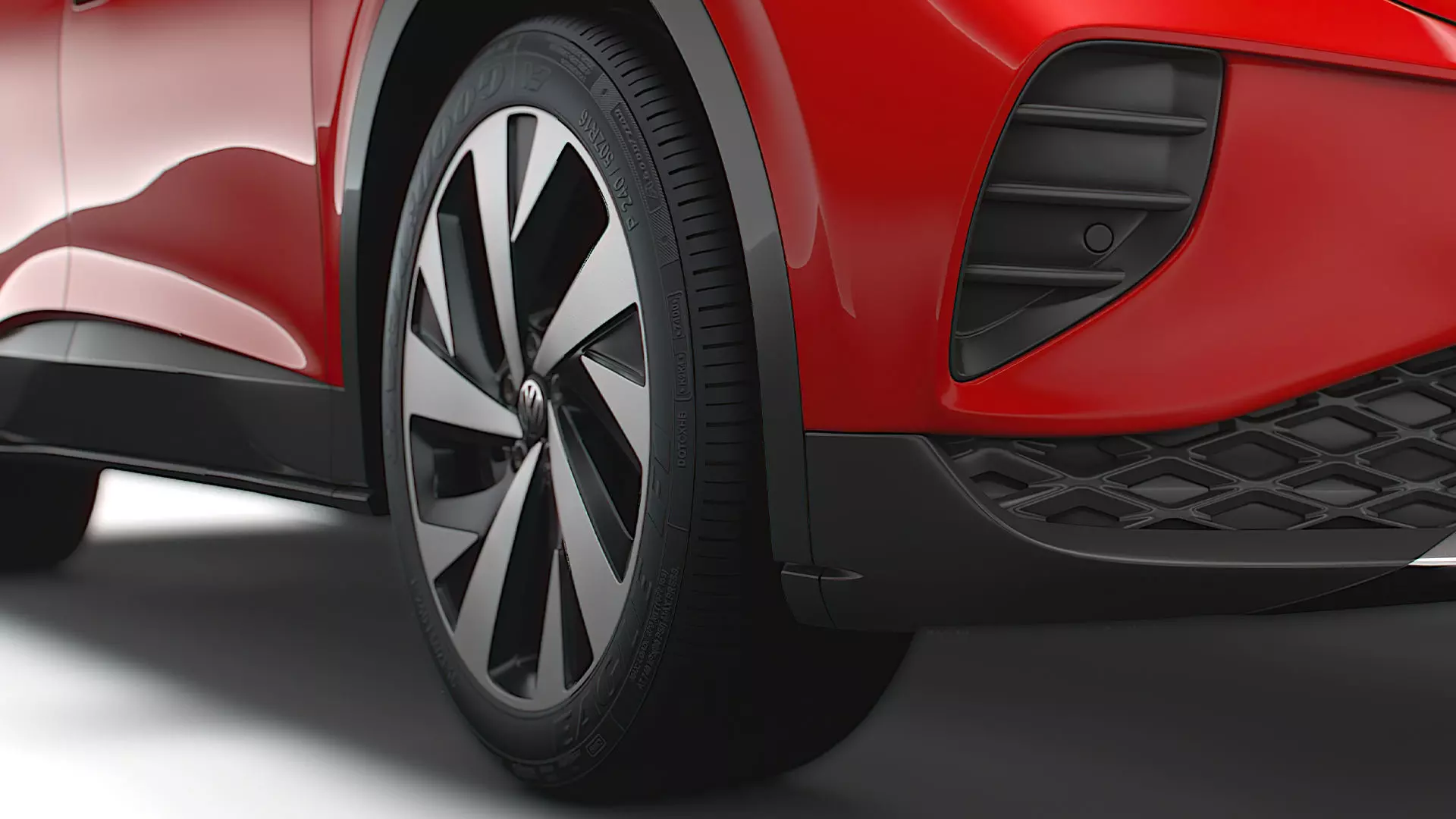 Volkswagen ID4 1st 2021 wheel 3D model_0