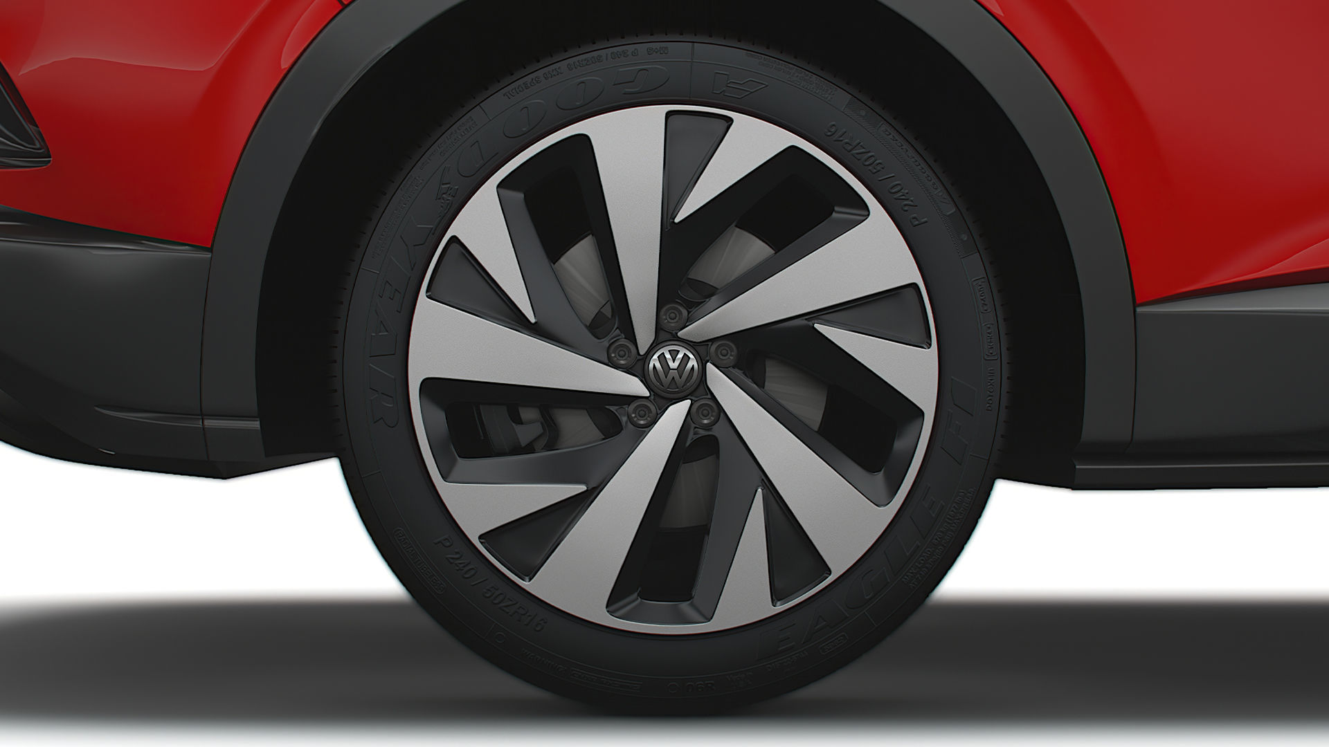 Volkswagen ID4 1st 2021 wheel 3D model_1