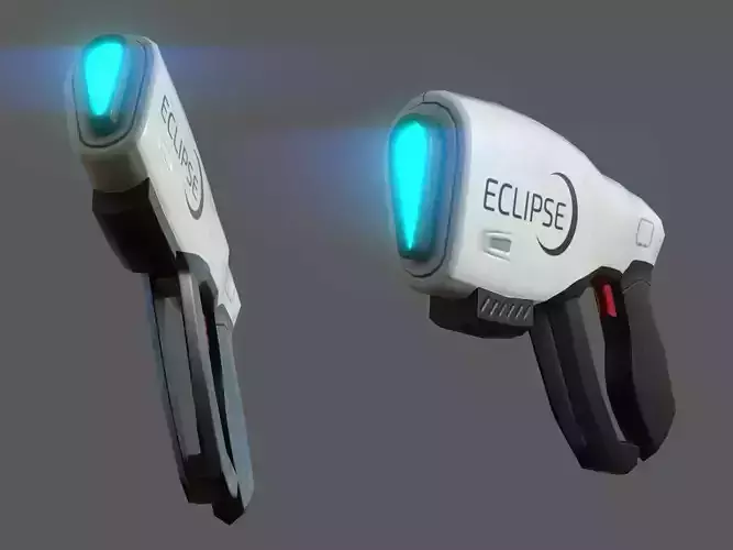 Futuristic gun - pistol