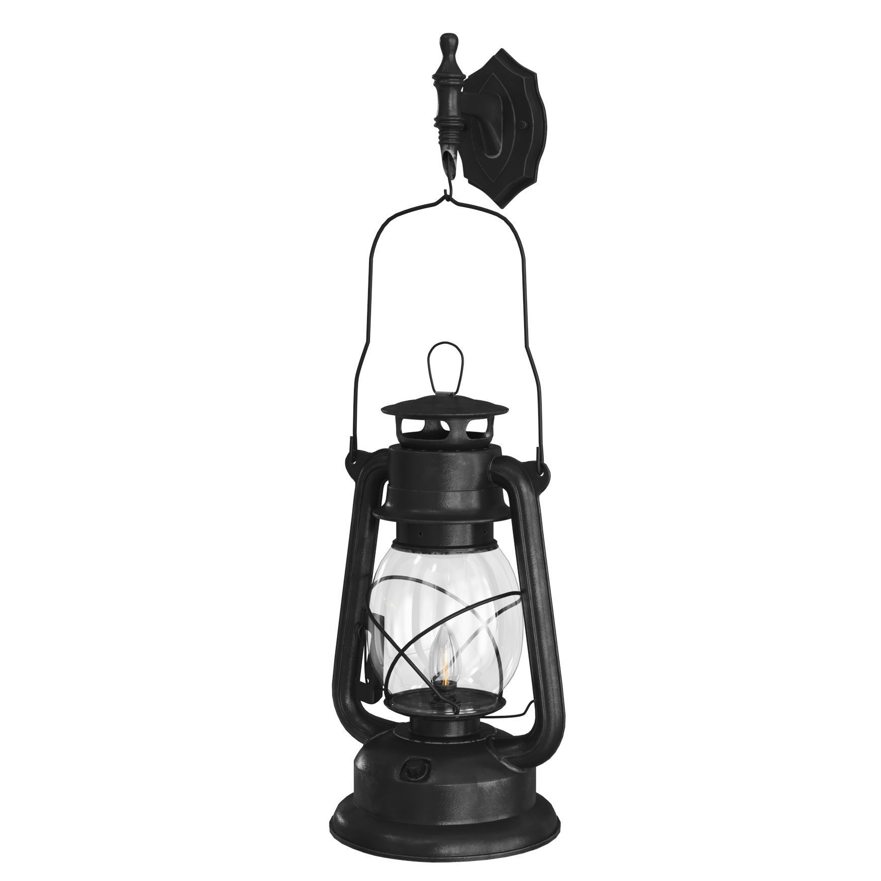 Retro Lantern 3D model_3