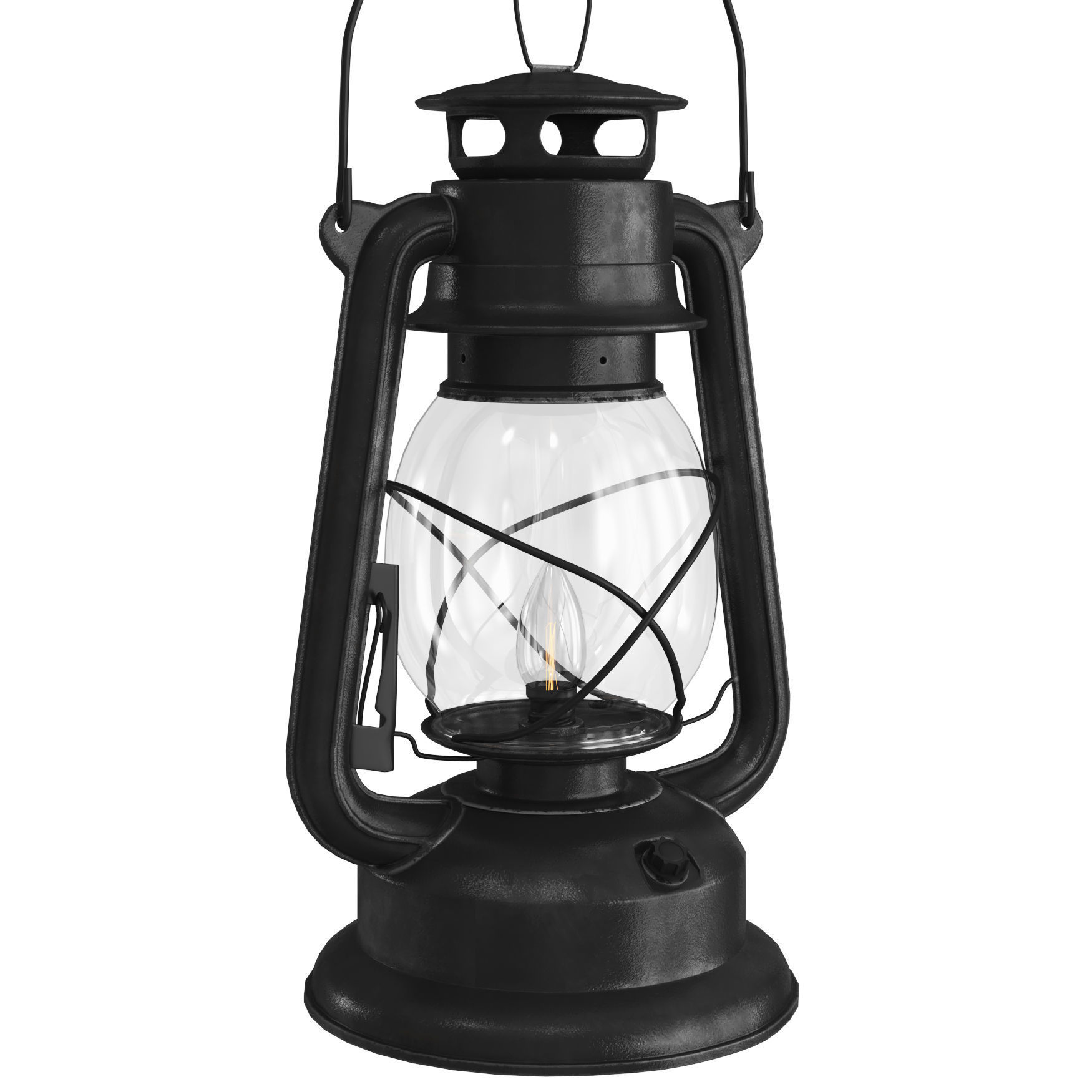 Retro Lantern 3D model_4