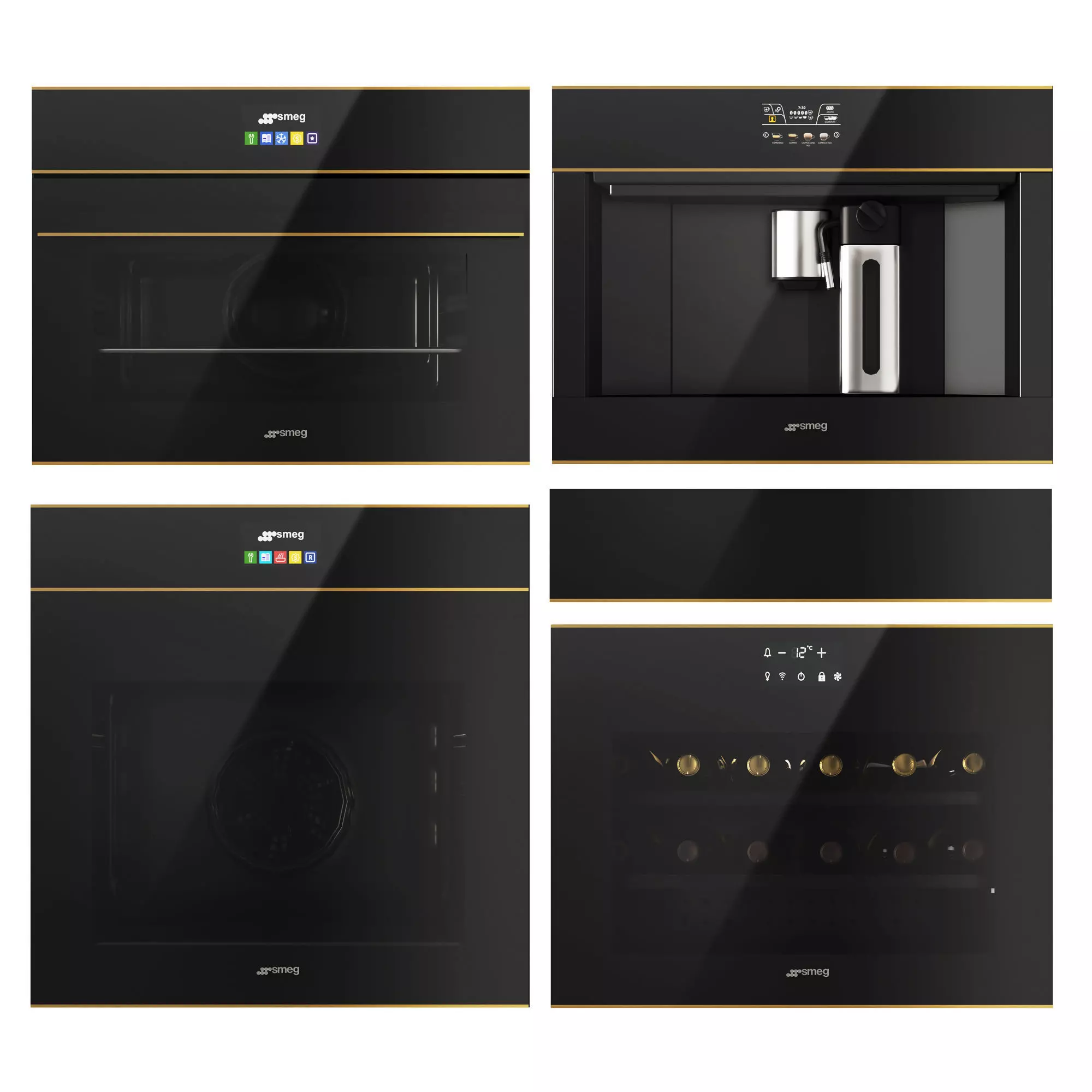 Smeg Dolce Stil Novo 3D model_0
