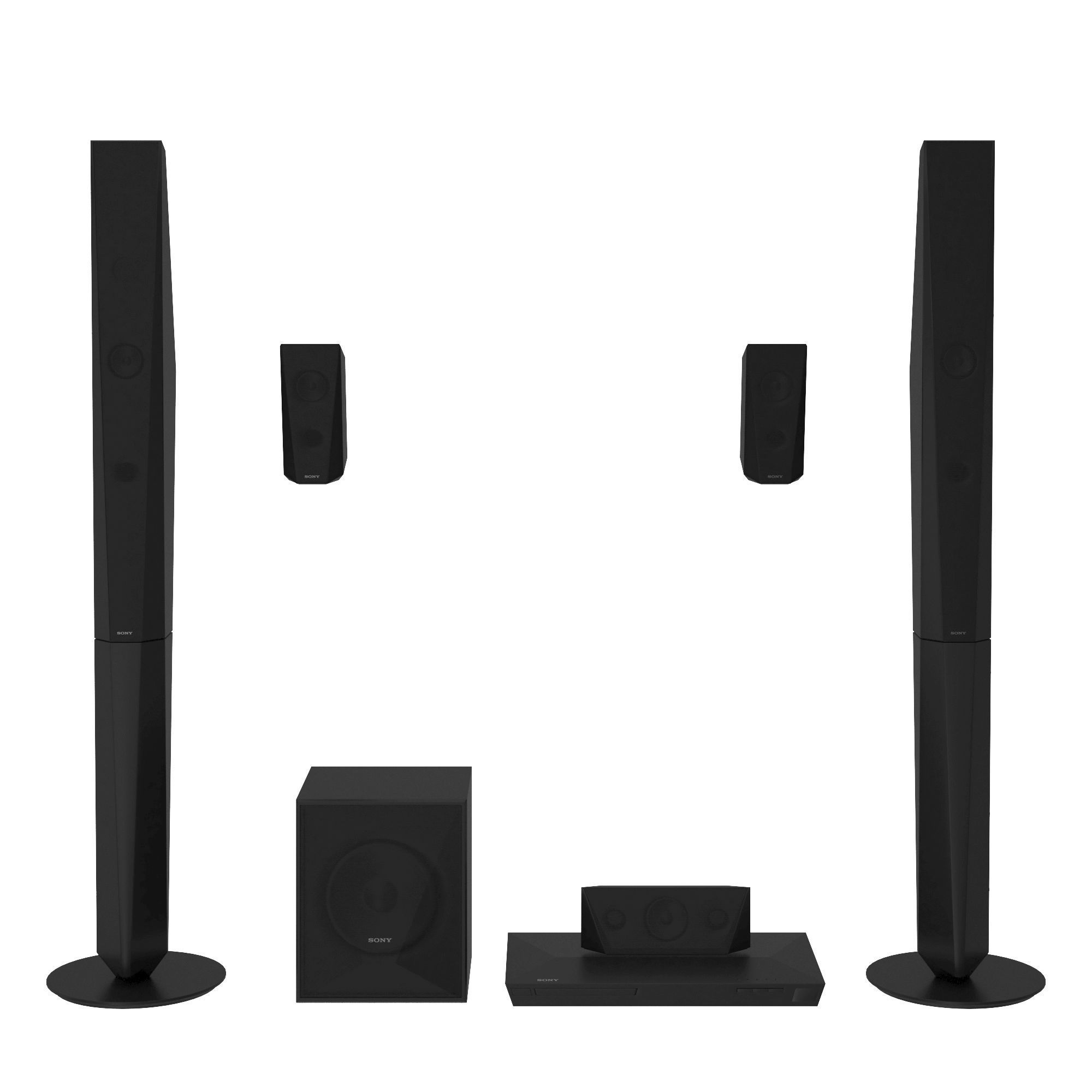 SONY BDV-E4100 3D model_2