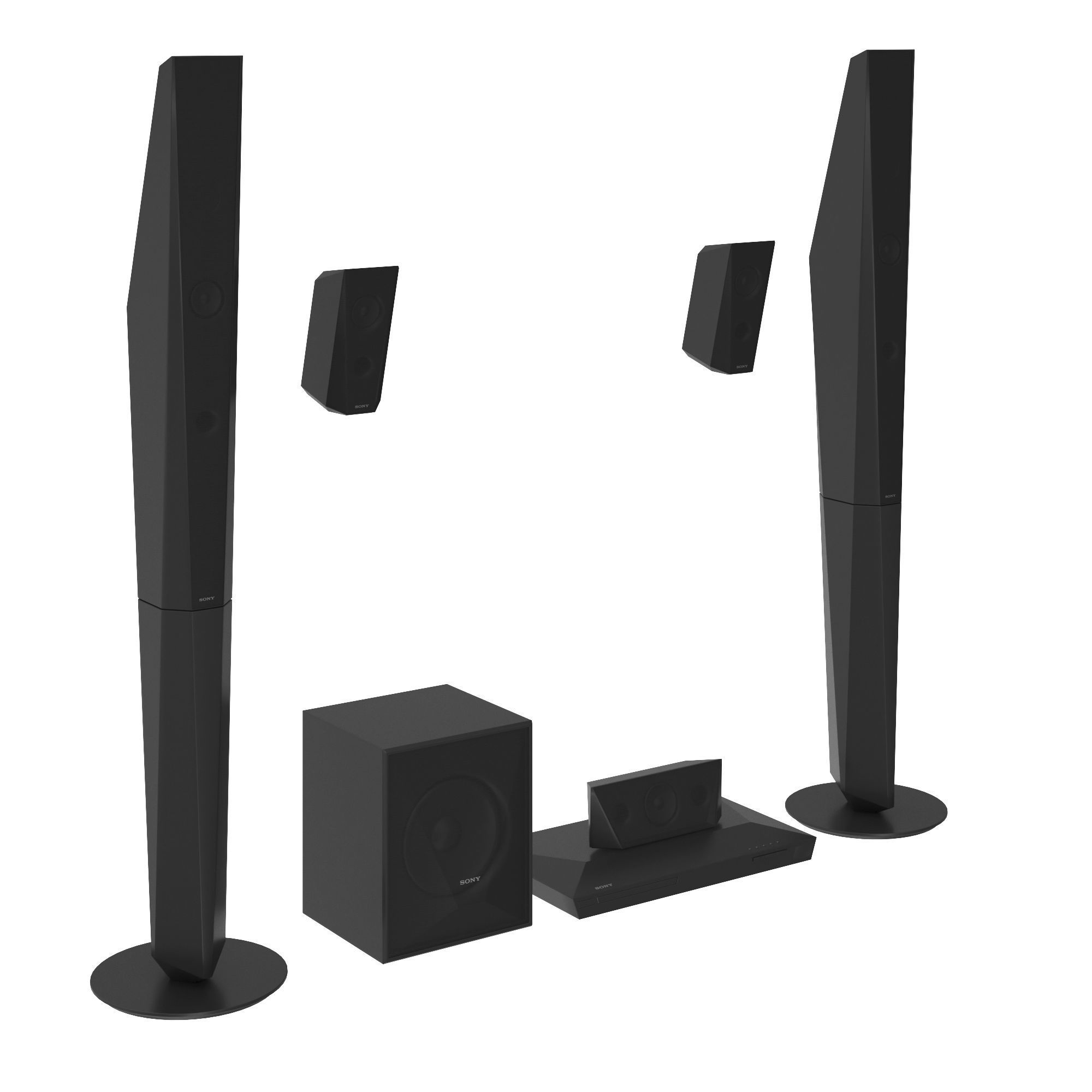 SONY BDV-E4100 3D model_3