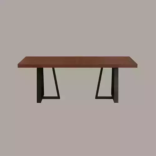 Alain Dining Table walnut wood