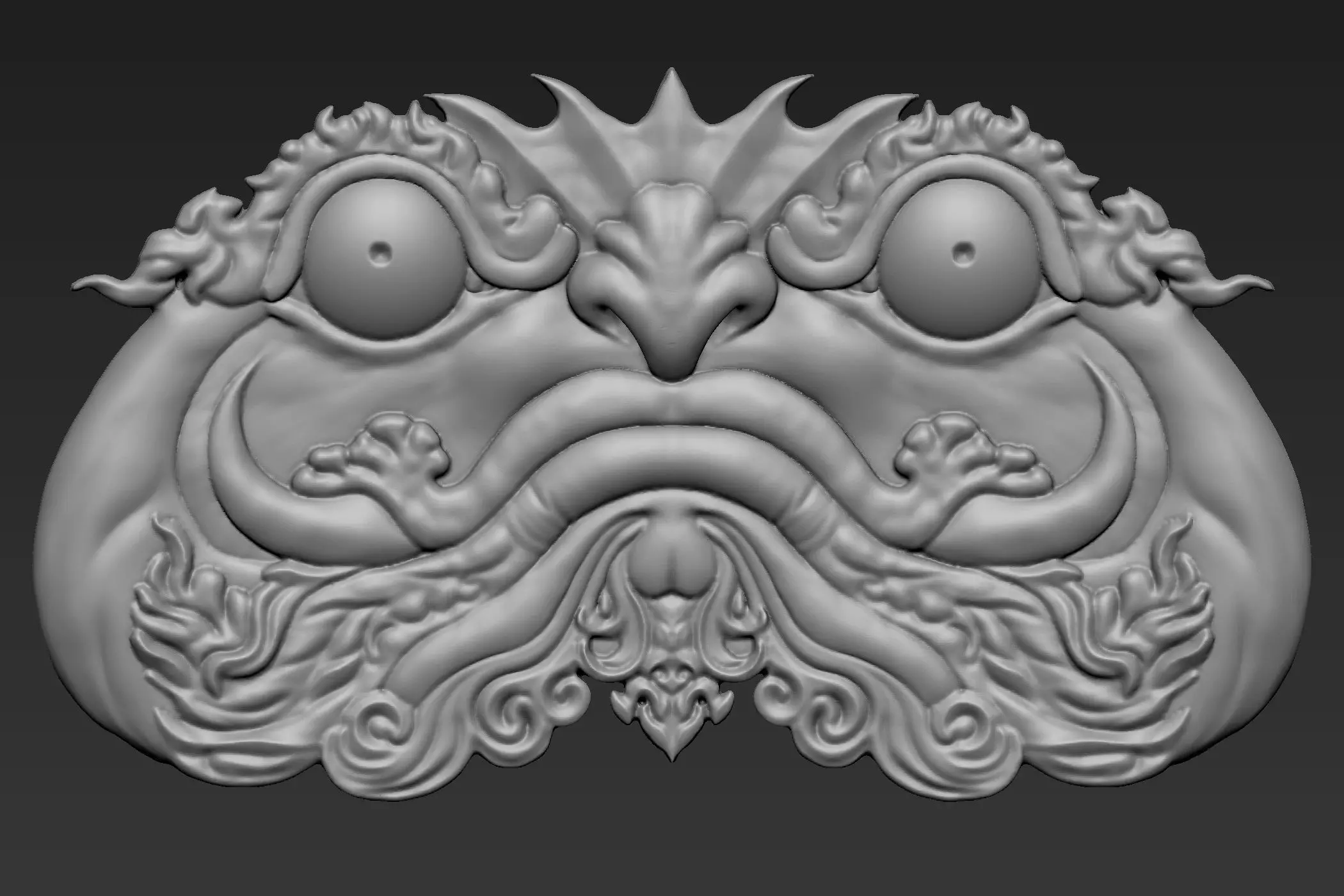 Bas Relief 01 Sculpt 3D model_0