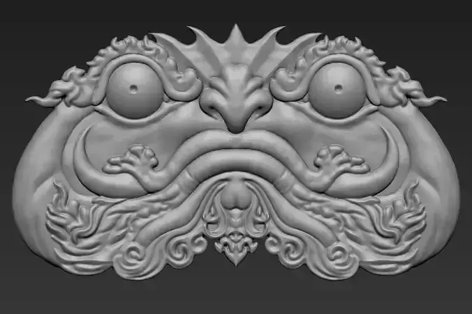 Bas Relief 01 Sculpt 3D model