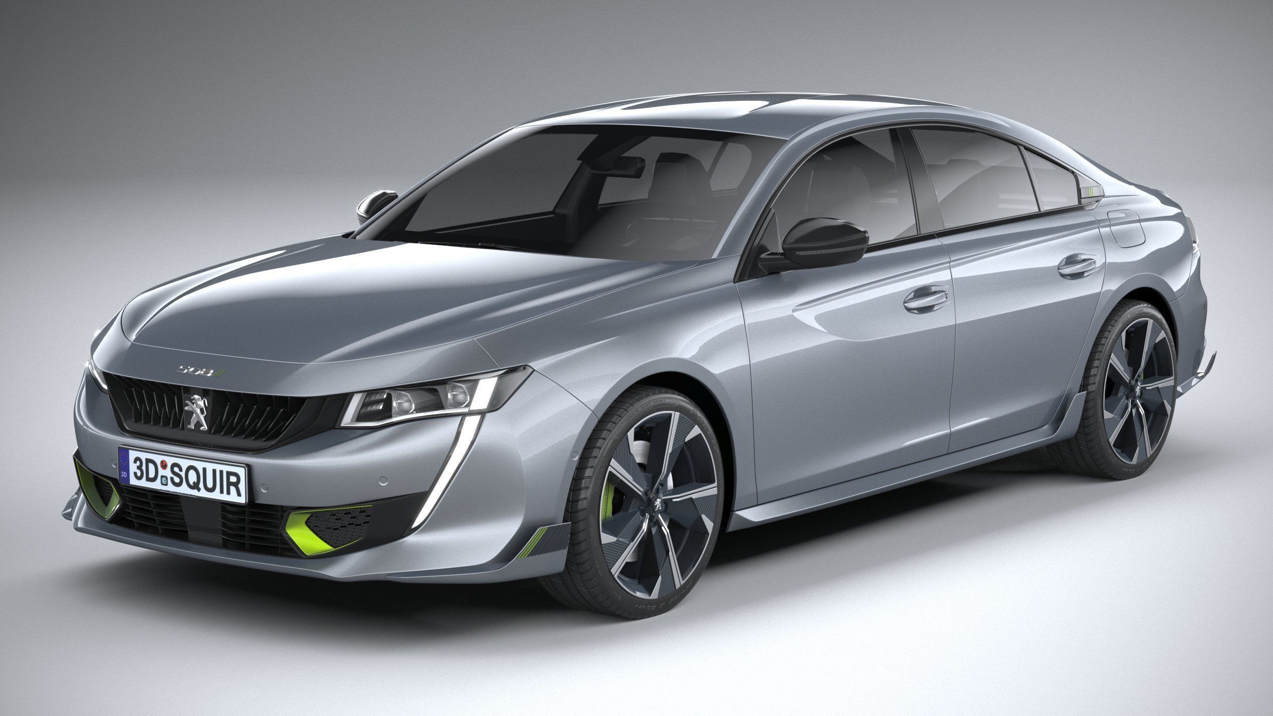 Peugeot 508 PSE 2021 3D model_1