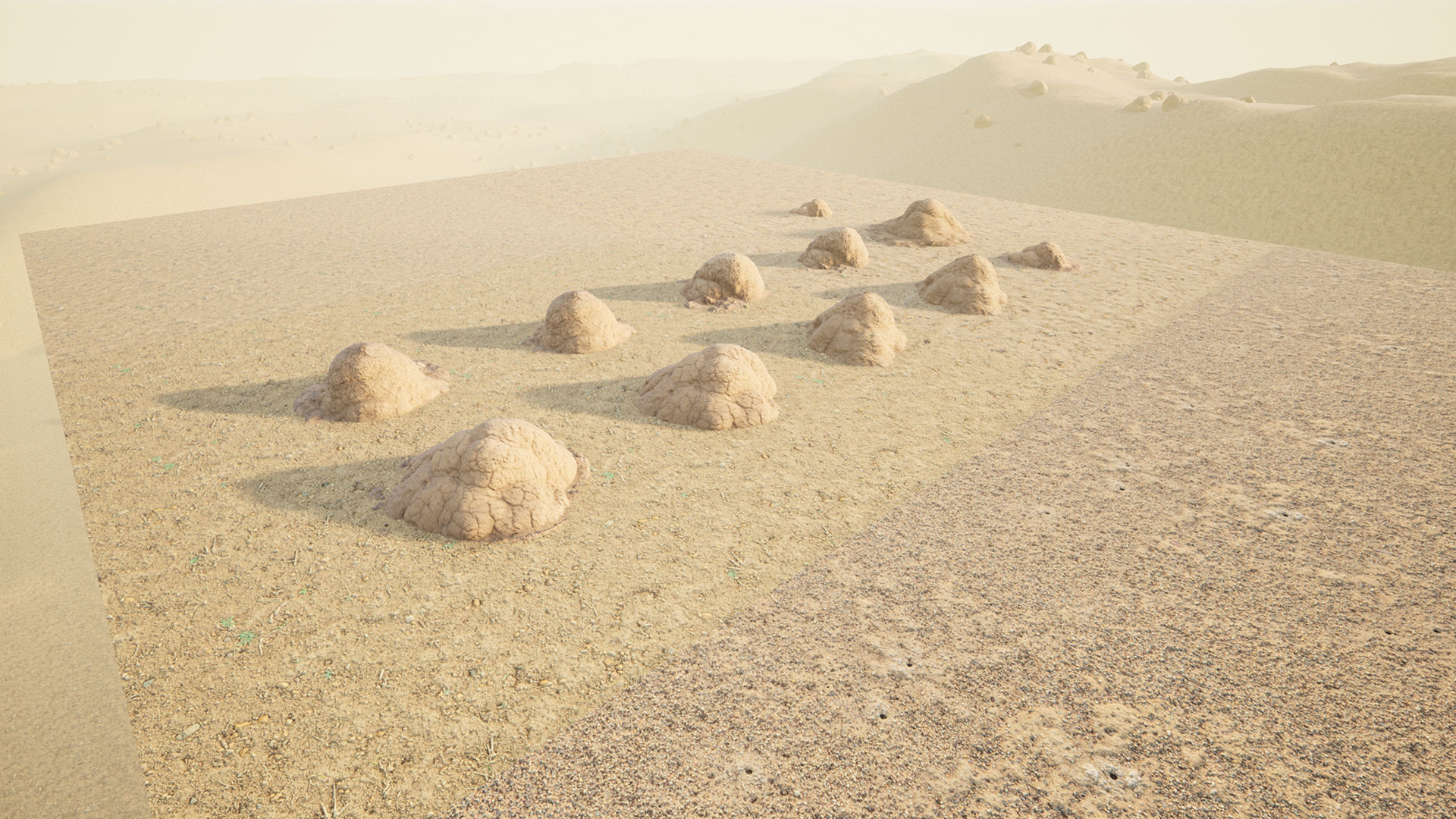 Termite Mounds - Photoscanned Low-poly 3D model_13