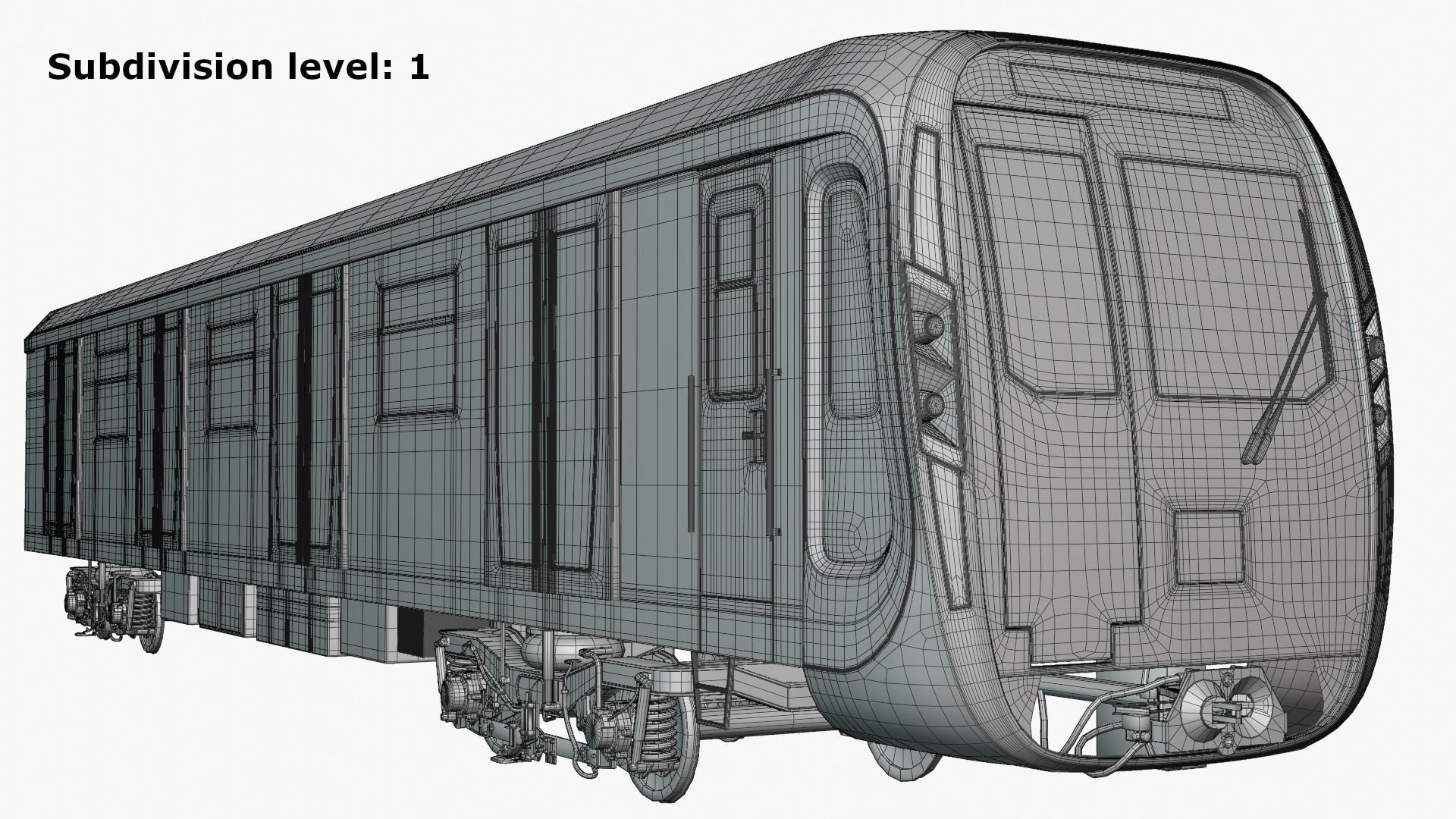 Metro Moskva 2020 3D model_2