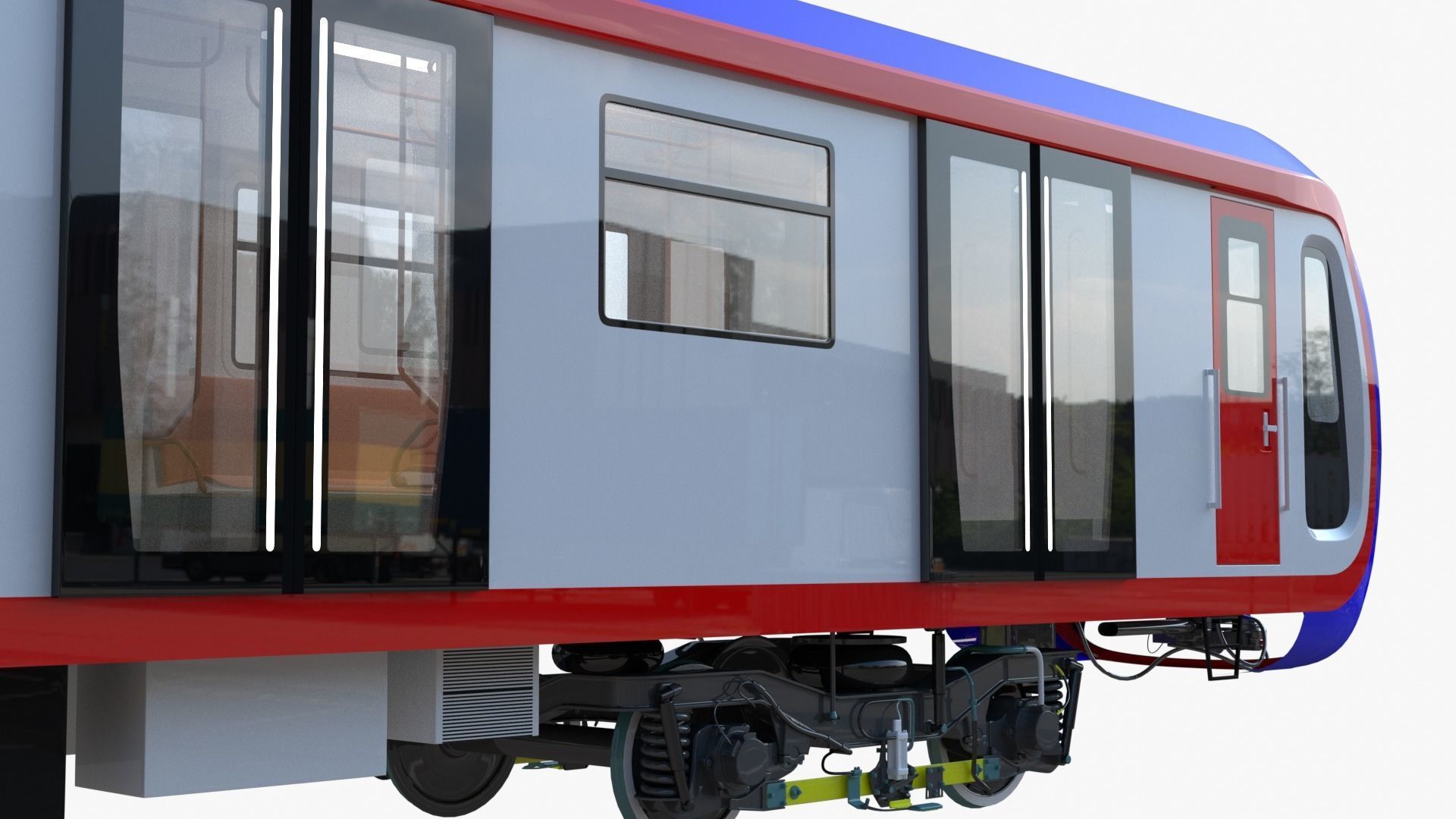 Metro Moskva 2020 3D model_13