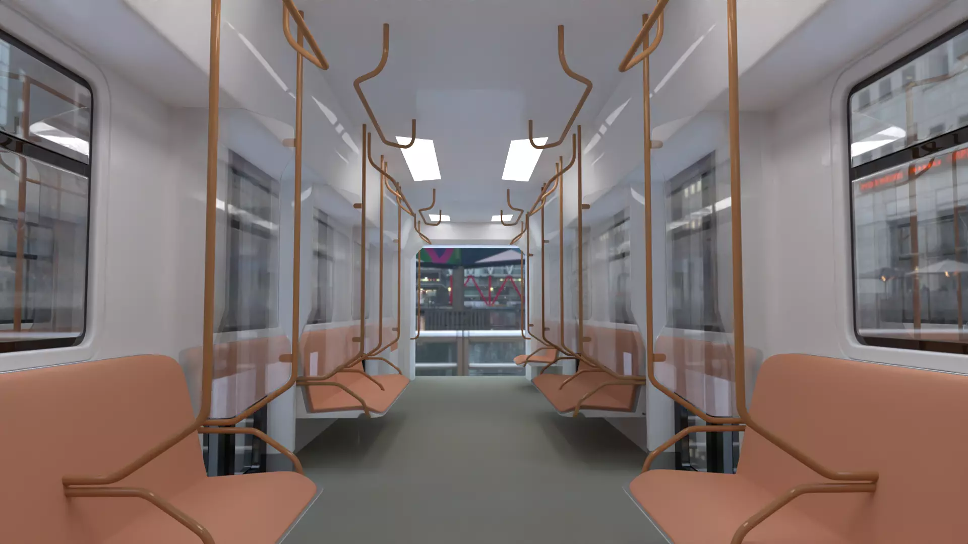 Metro Moskva 2020 3D model_6