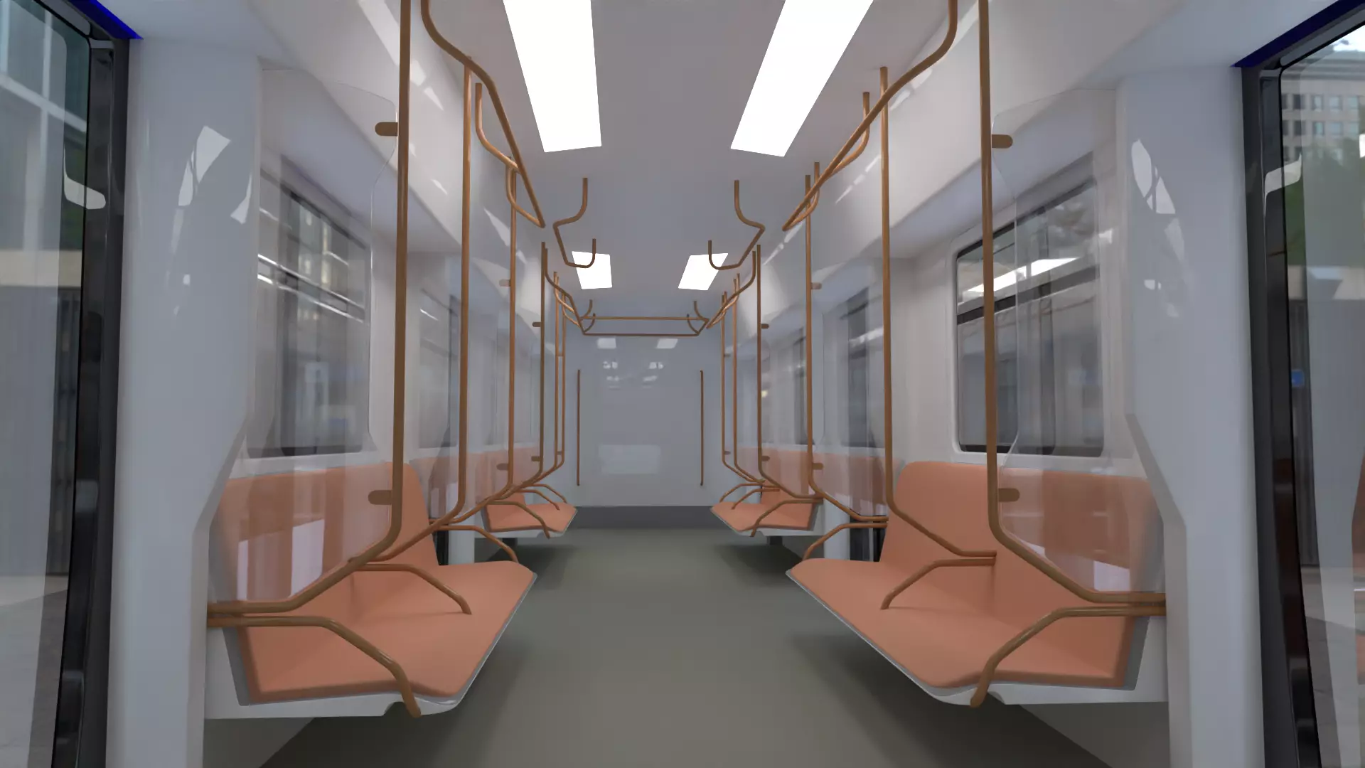 Metro Moskva 2020 3D model_7