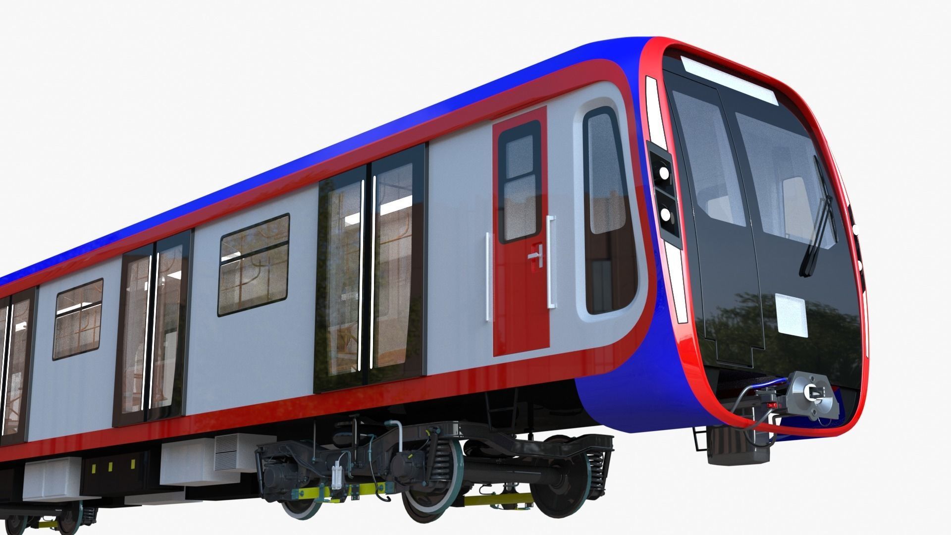 Metro Moskva 2020 3D model_9