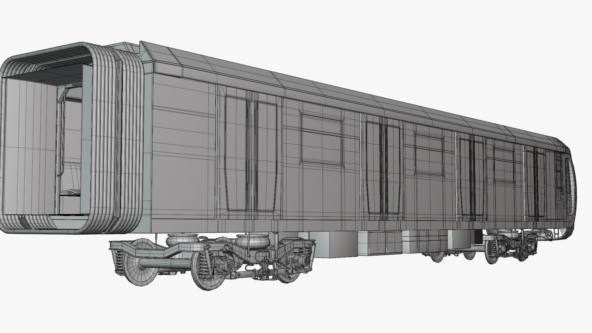 Metro Moskva 2020 3D model_5