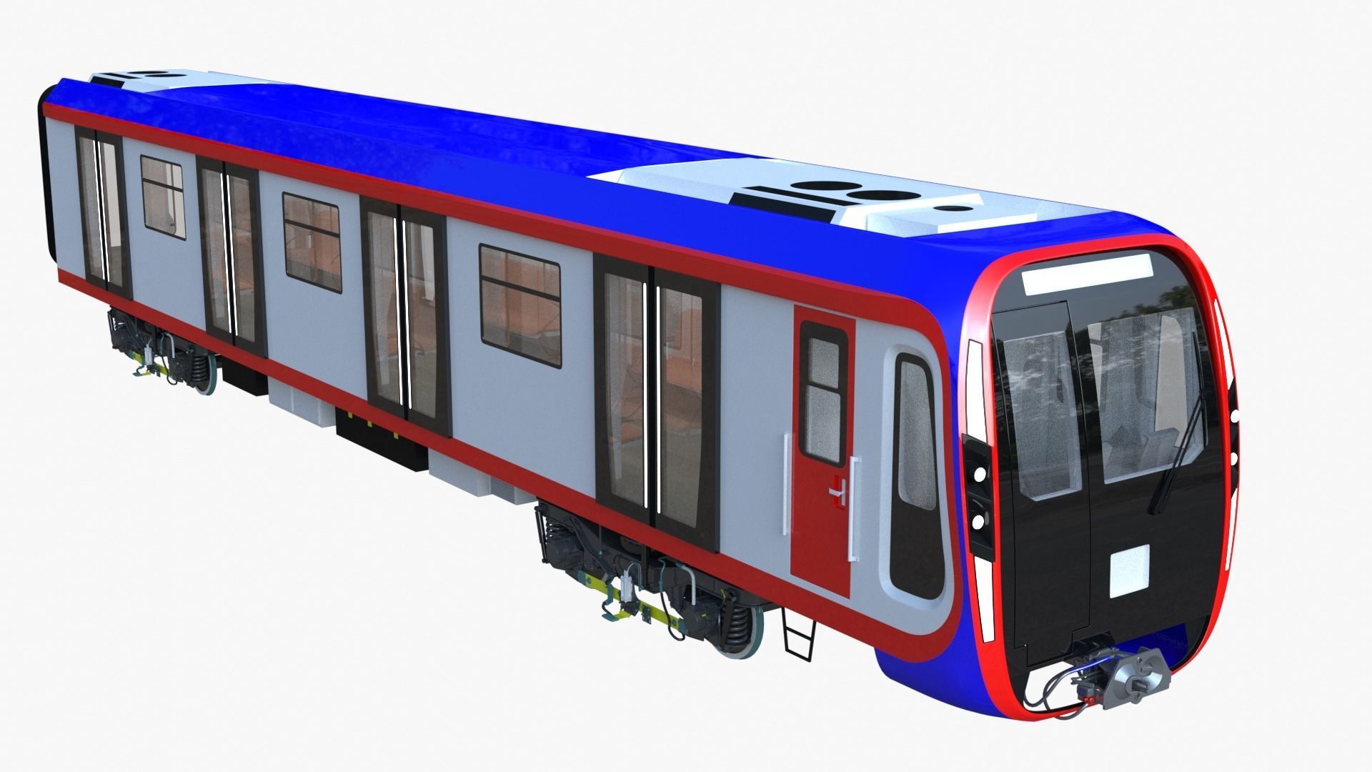 Metro Moskva 2020 3D model_10