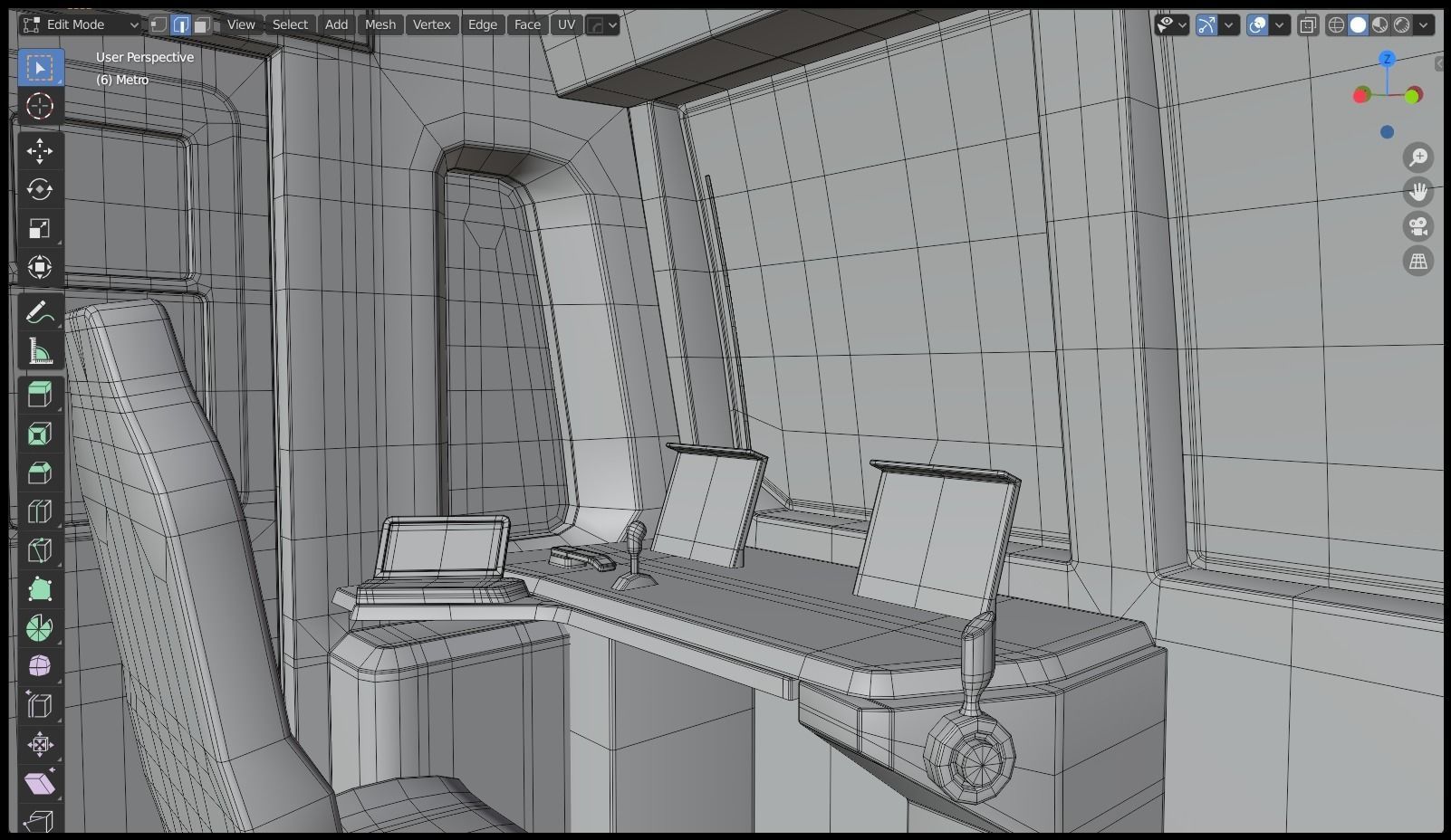 Metro Moskva 2020 3D model_17