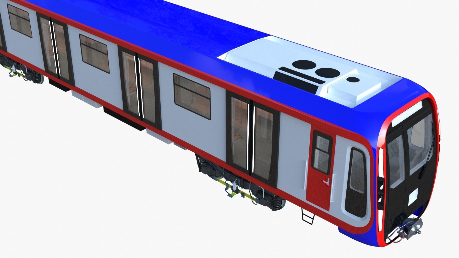 Metro Moskva 2020 3D model_14