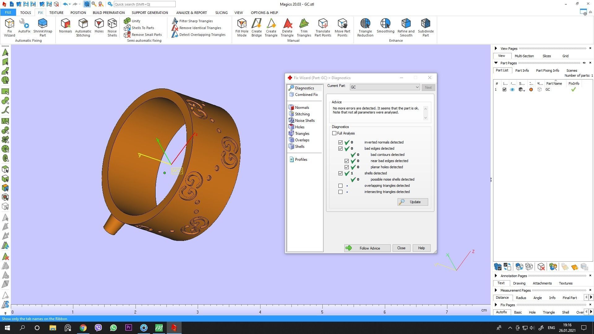 Gucci Ring 3D print model_3