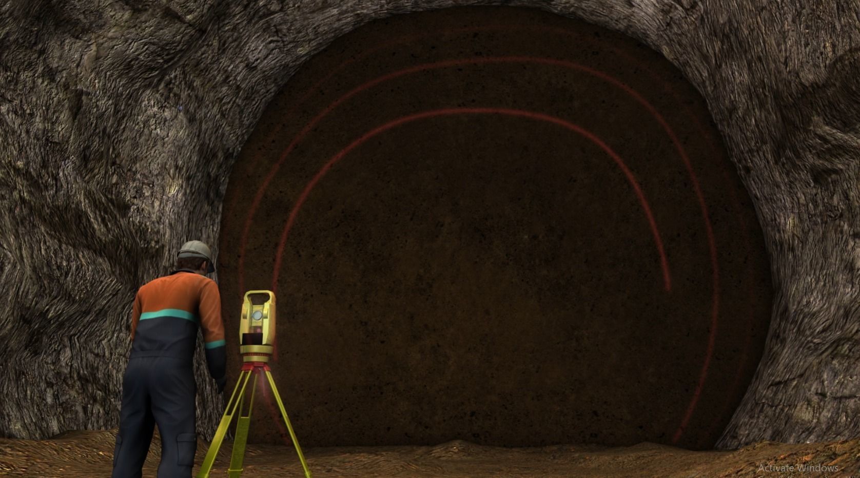 Tunnel Surveying 3D model_6