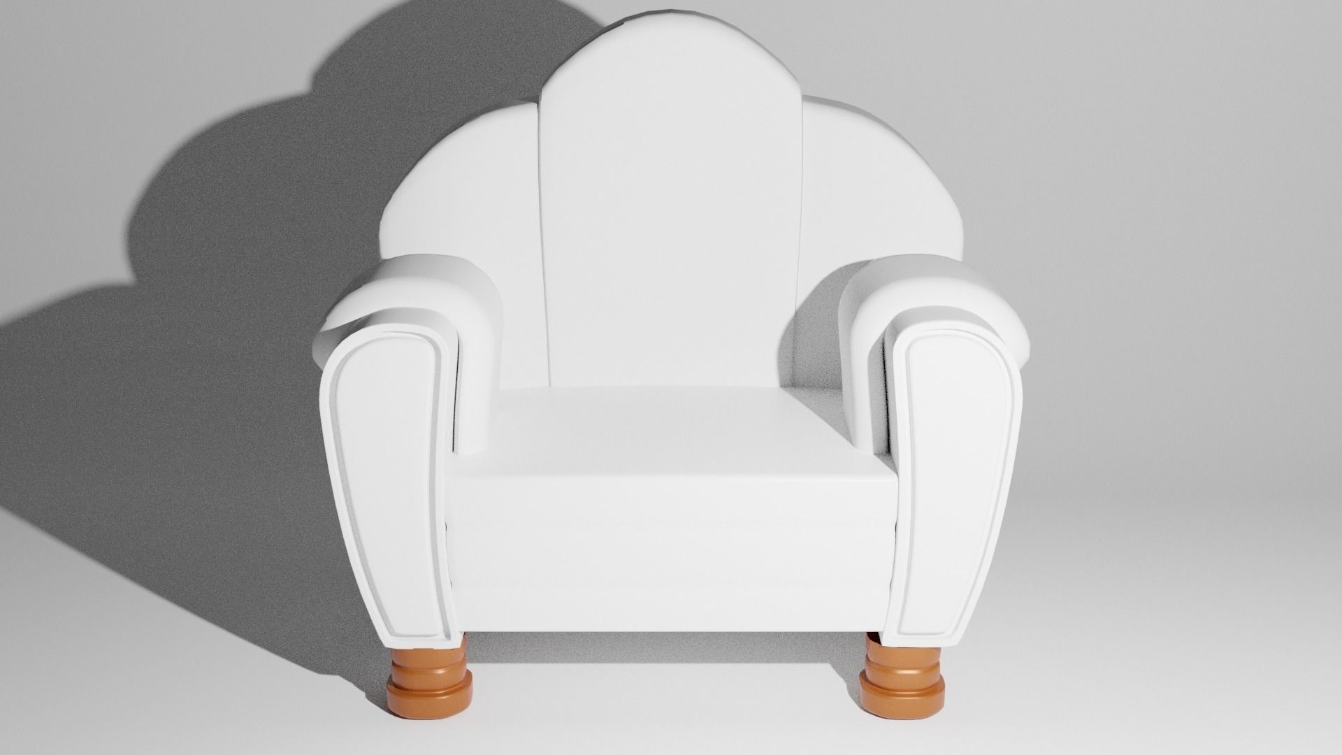 armchair 3D model_1