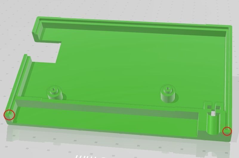 MSX cartridge shell for wide PCB - Konami dowel pillar ver Free 3D print model_6