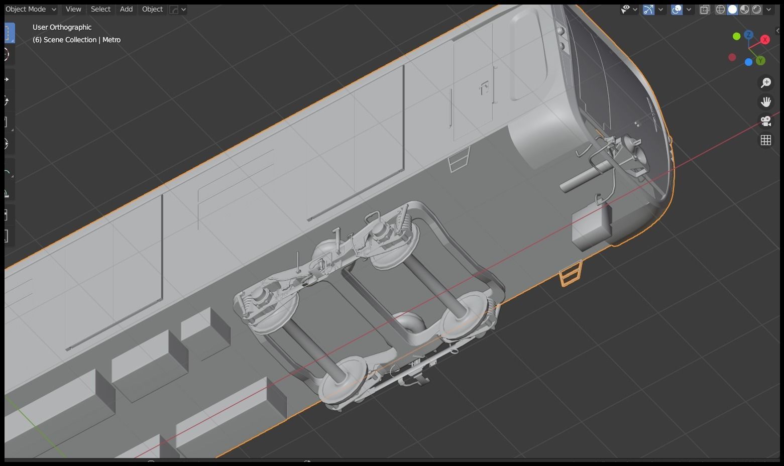 Moscow metro trains 3D Model Collection_11