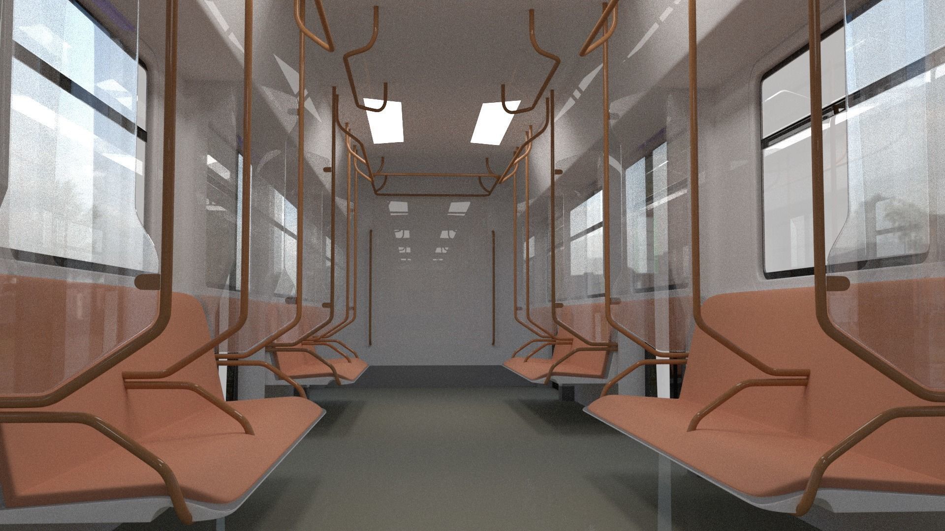 Moscow metro trains 3D Model Collection_8