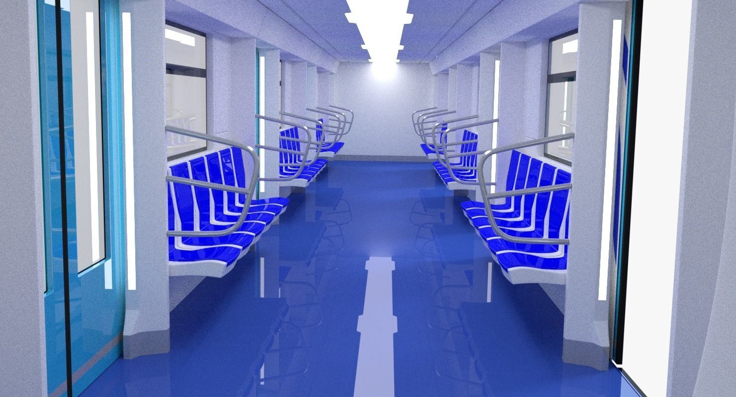 Moscow metro trains 3D Model Collection_18