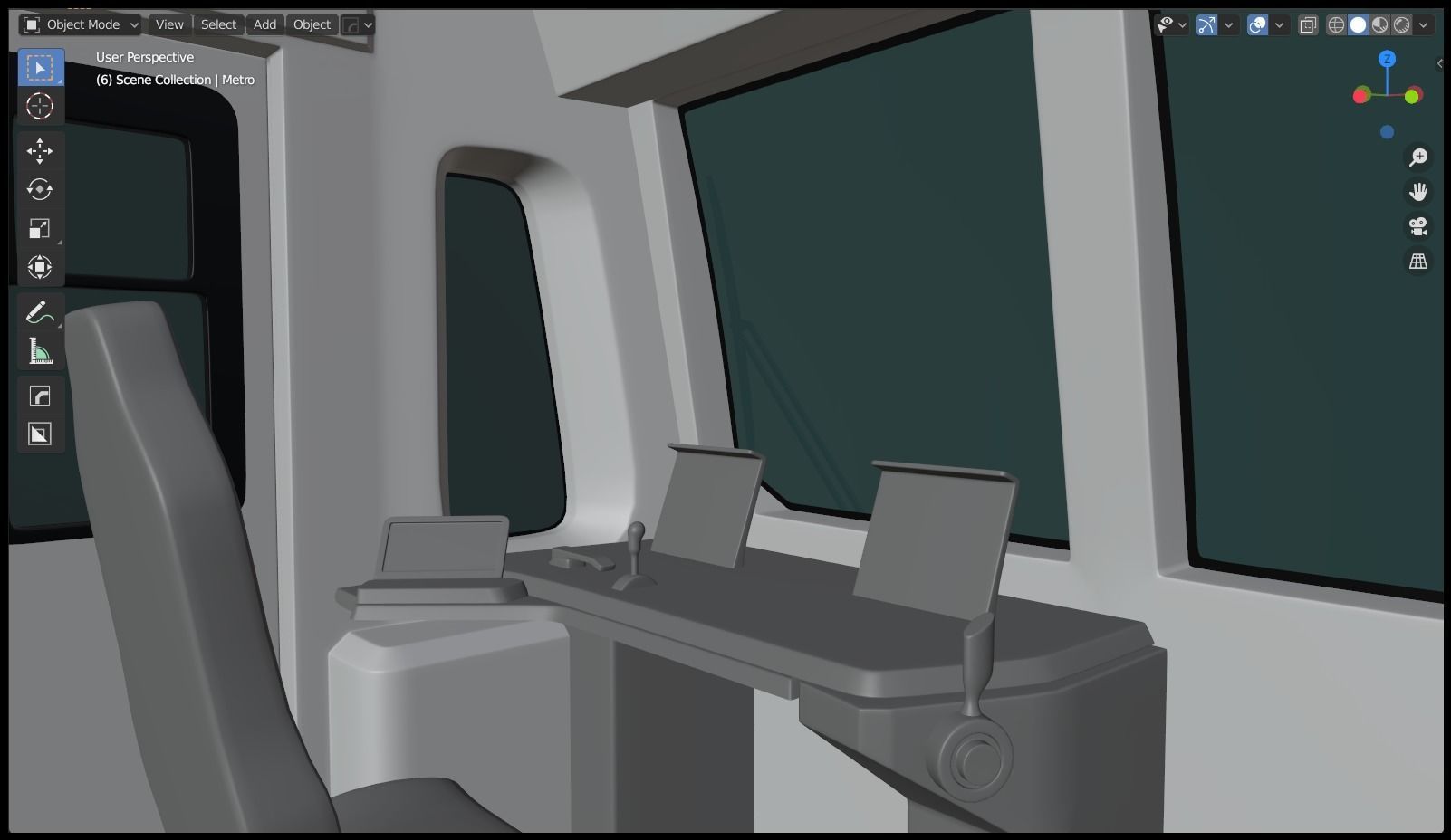 Moscow metro trains 3D Model Collection_10