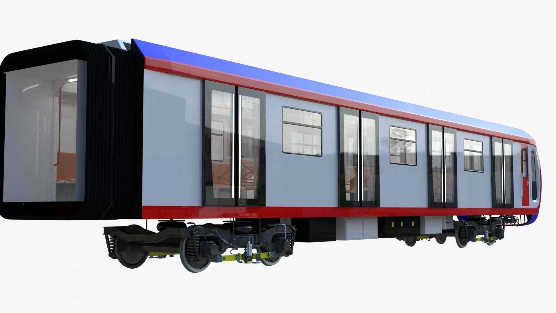 Moscow metro trains 3D Model Collection_6