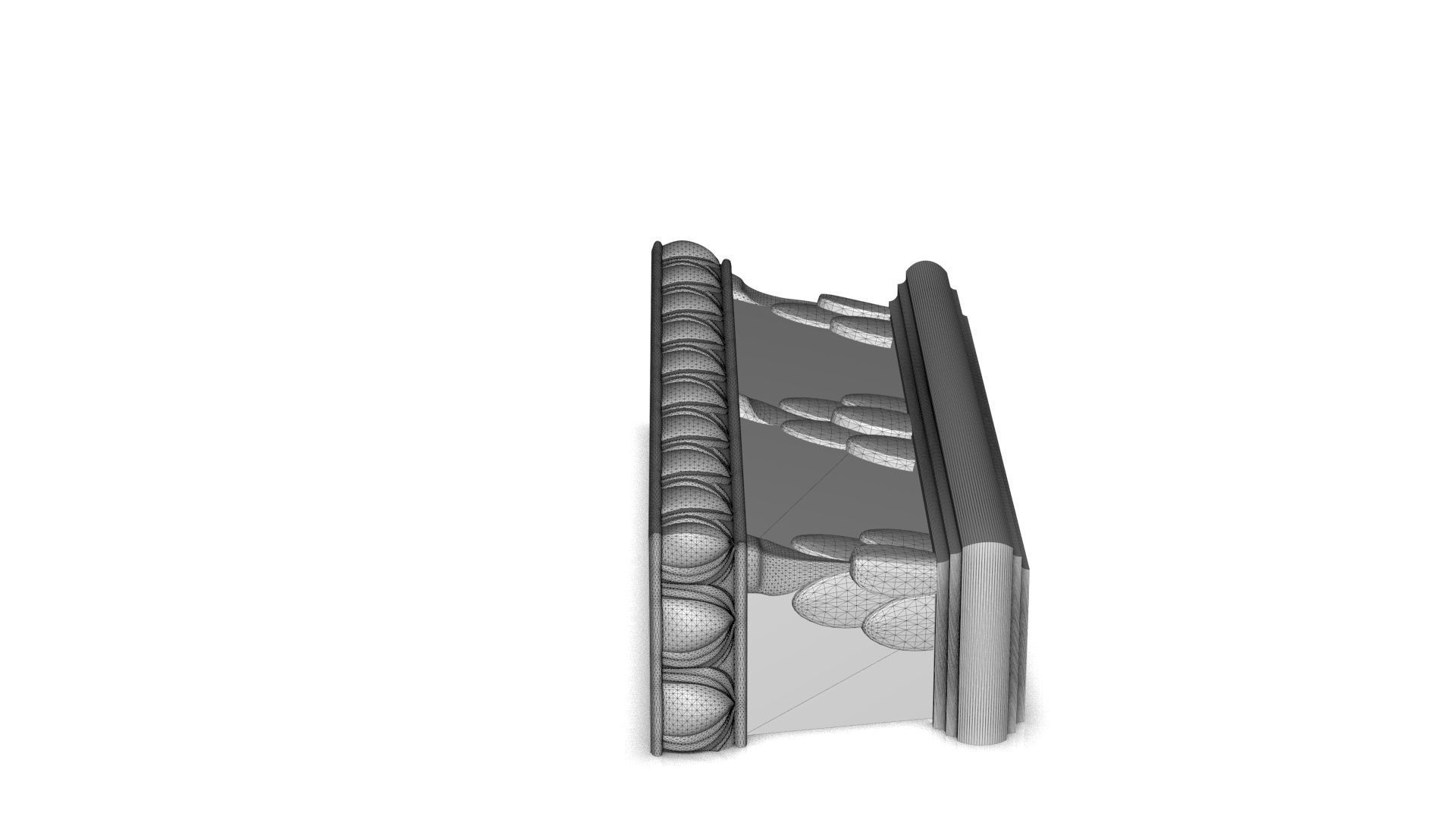 Column capital 001 3D model 3D model_8