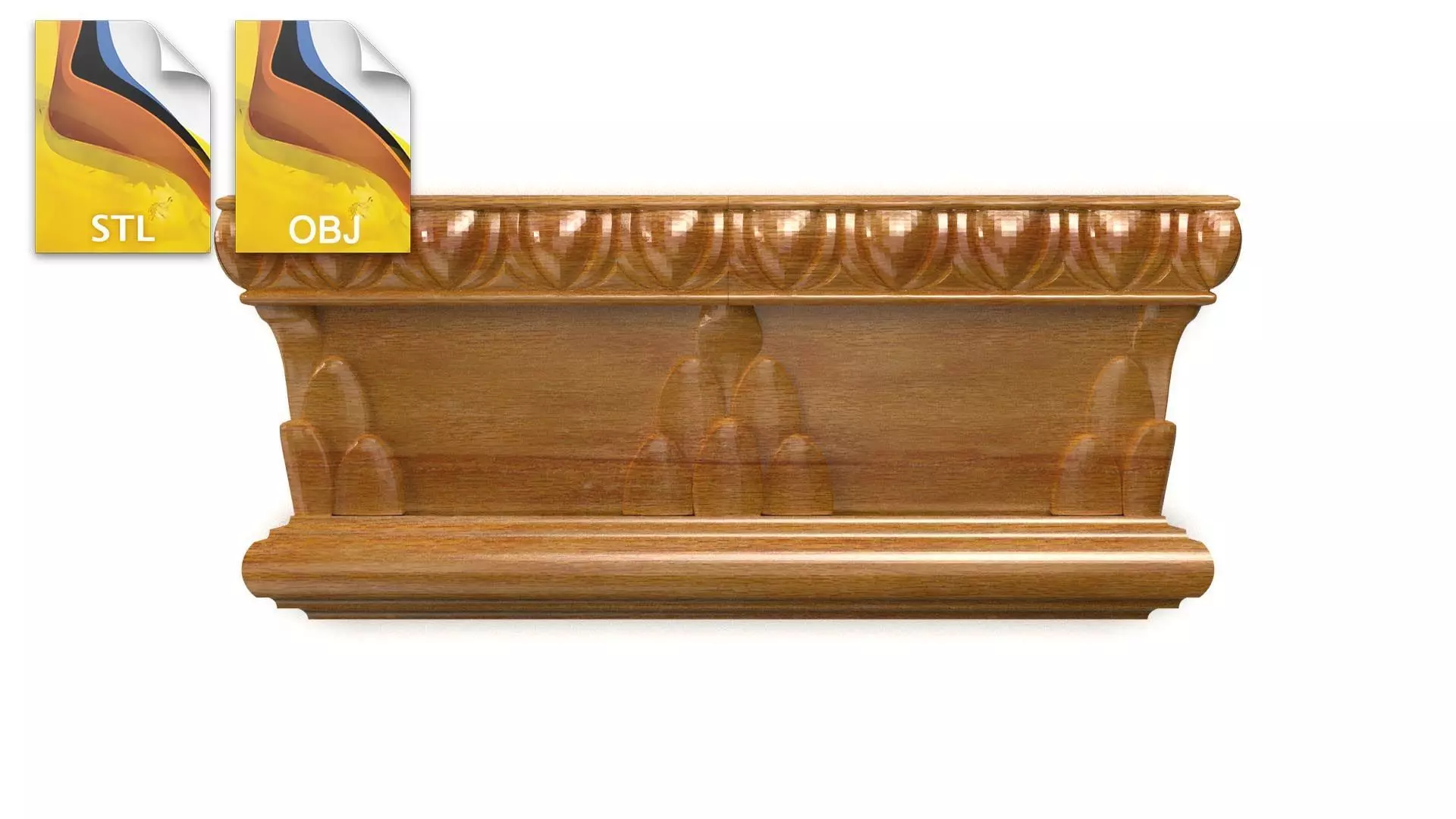 Column capital 001 3D model 3D model_0