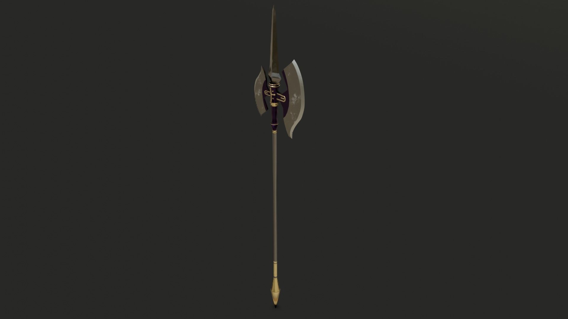 Sword Art Online Sanchi Spear detailed model 3D model_1