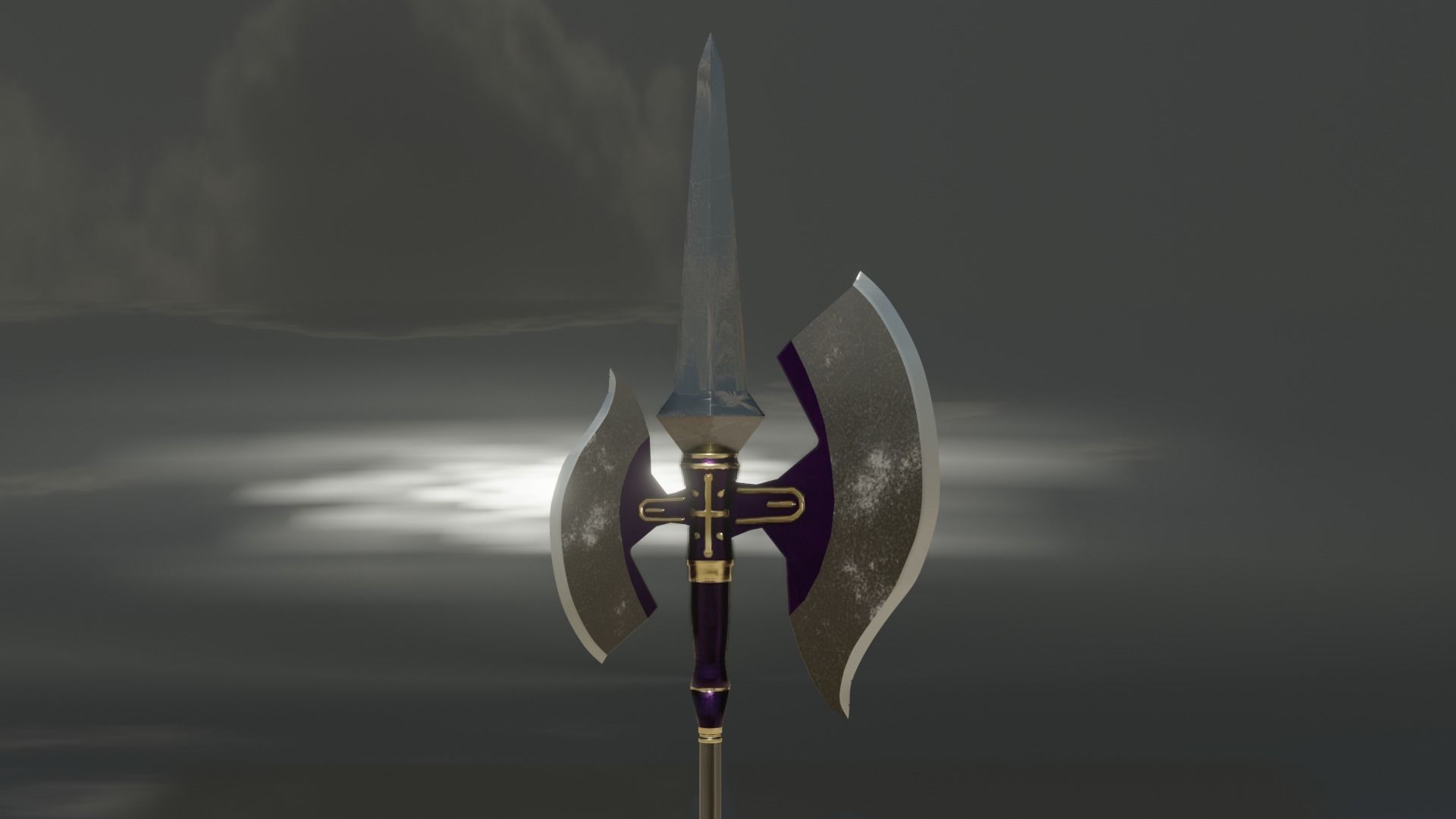 Sword Art Online Sanchi Spear detailed model 3D model_2